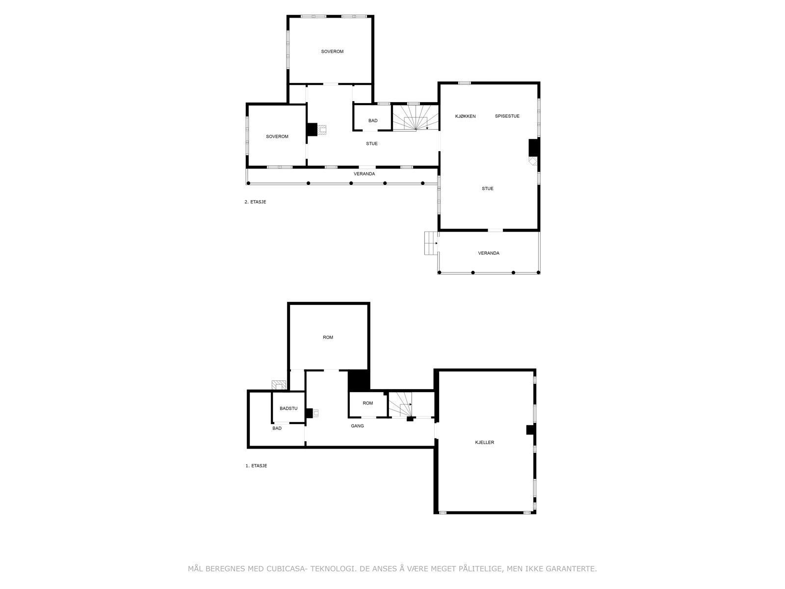 Plantegning samlet Galleribilde
