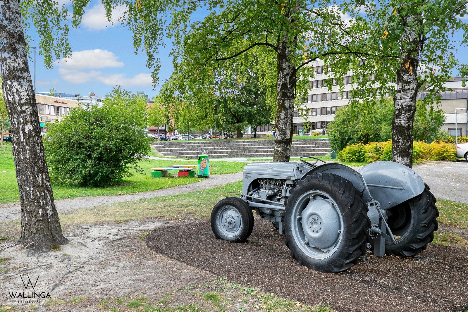 Lierbyen sentrum Galleribilde