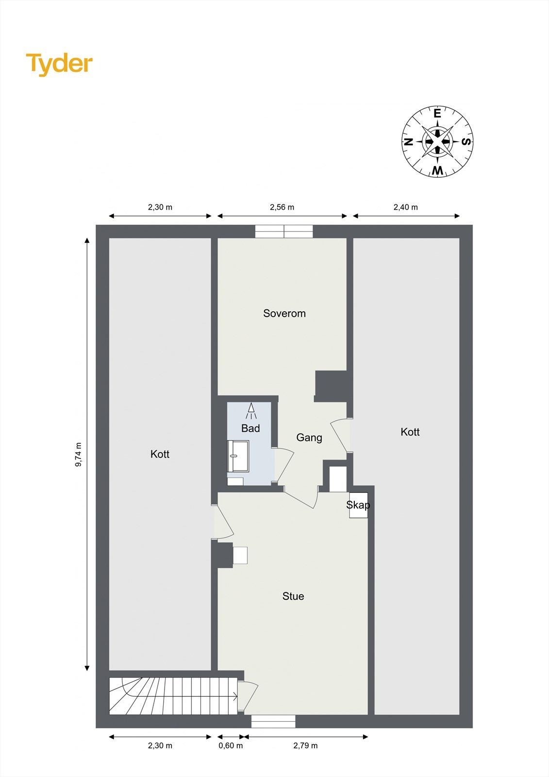 Plantegning 2. Etasje Galleribilde