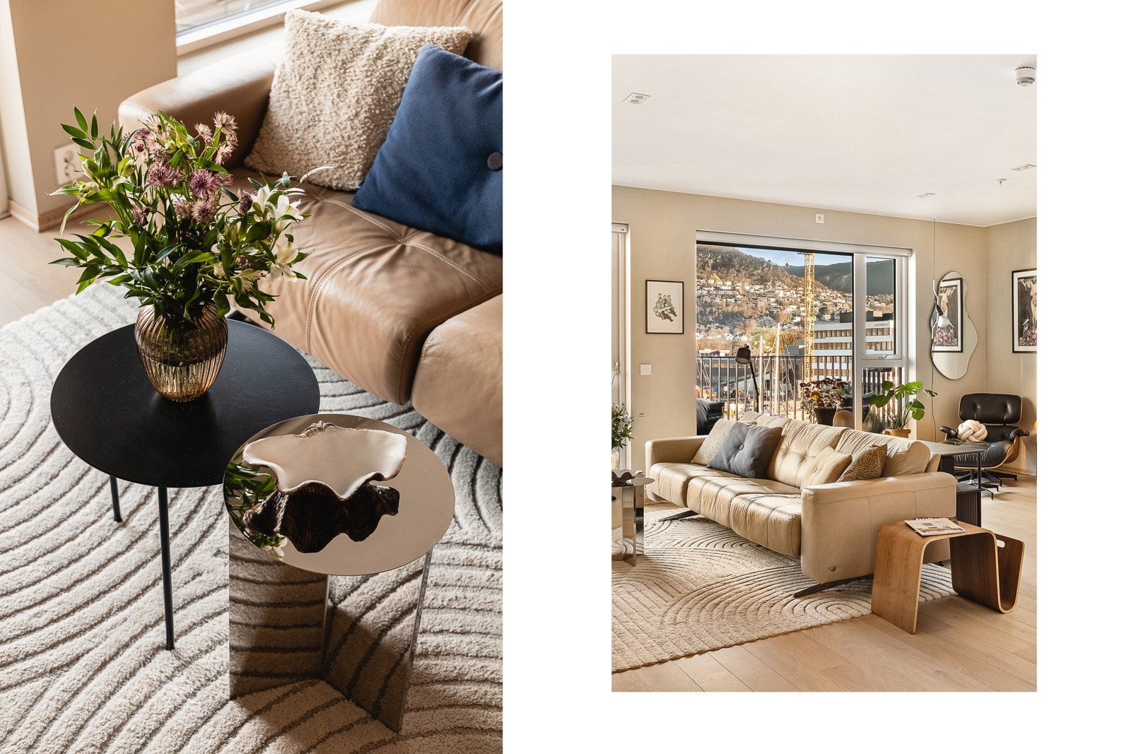 - Det er vannbåren gulvvarme i hele leiligheten - Galleribilde