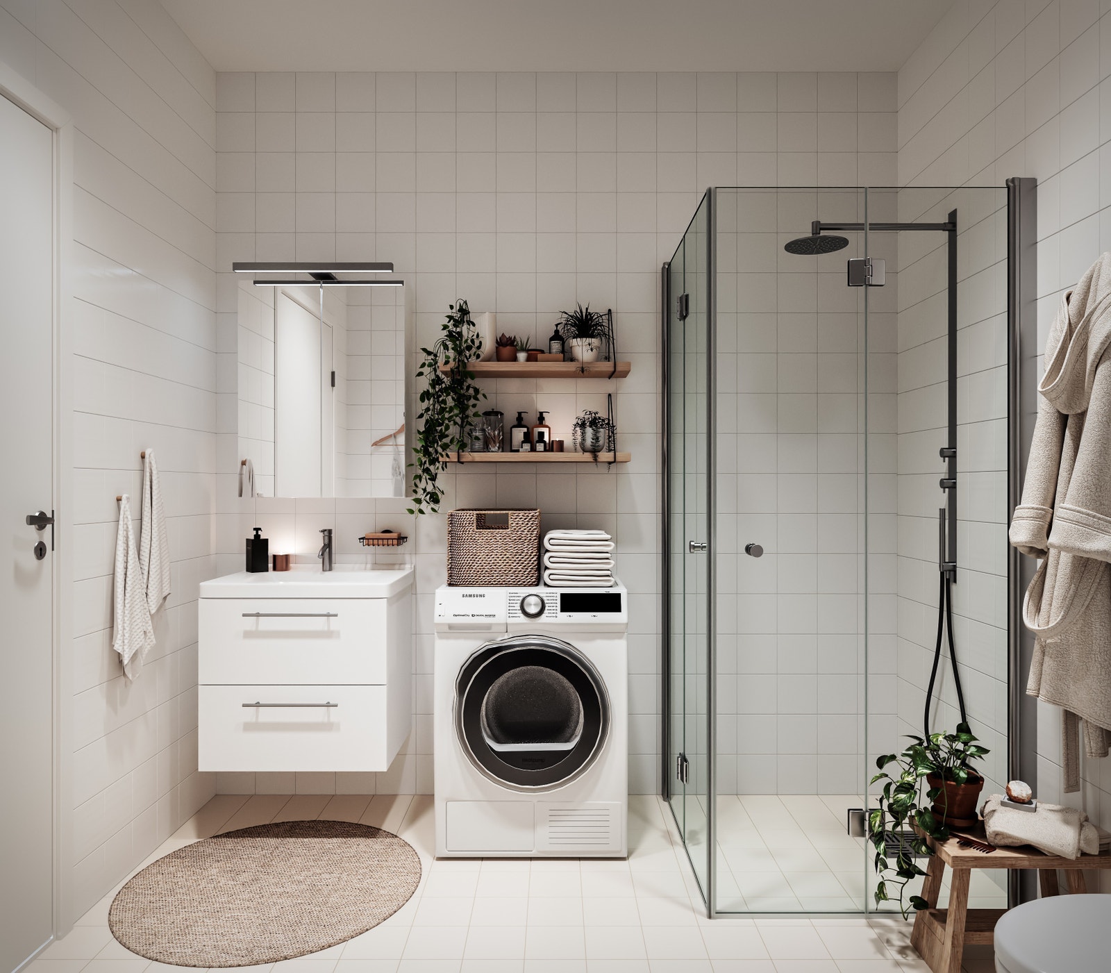 Illustrasjonsbilde bad Galleribilde