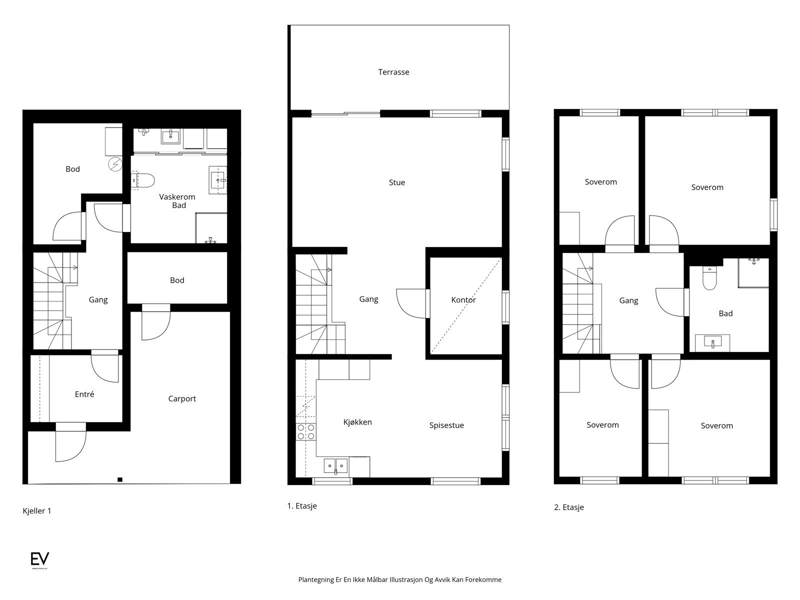 Plantegninger Galleribilde