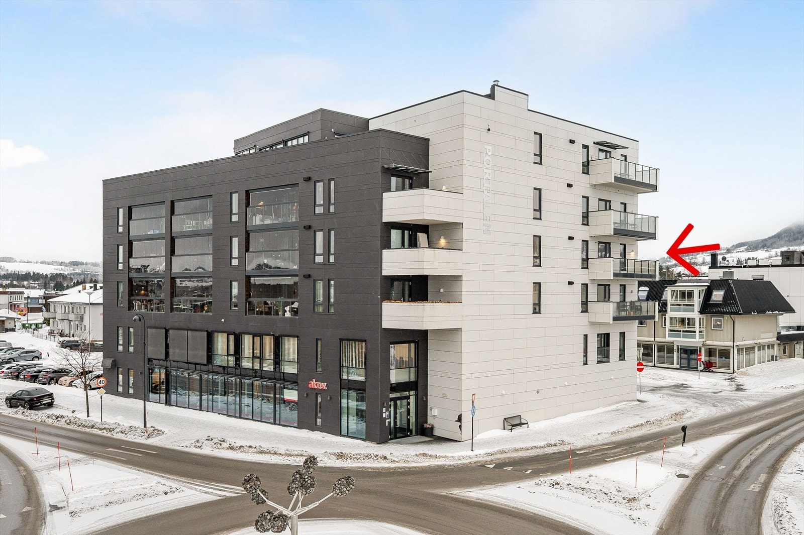 Fasade av Portalen Galleribilde