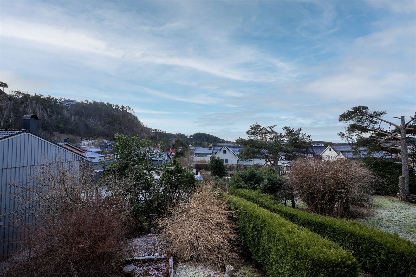 Ganske åpen utsikt frå stova Galleribilde