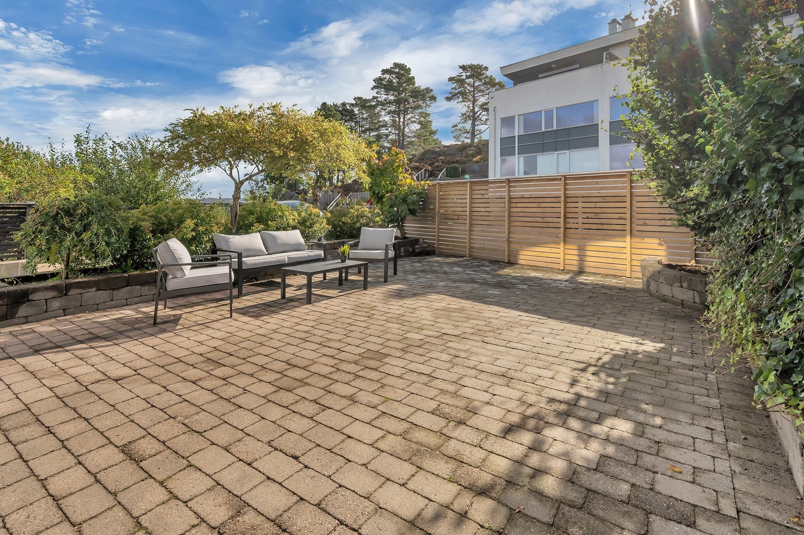 Her kan det møbleres til sammenkomster. Galleribilde