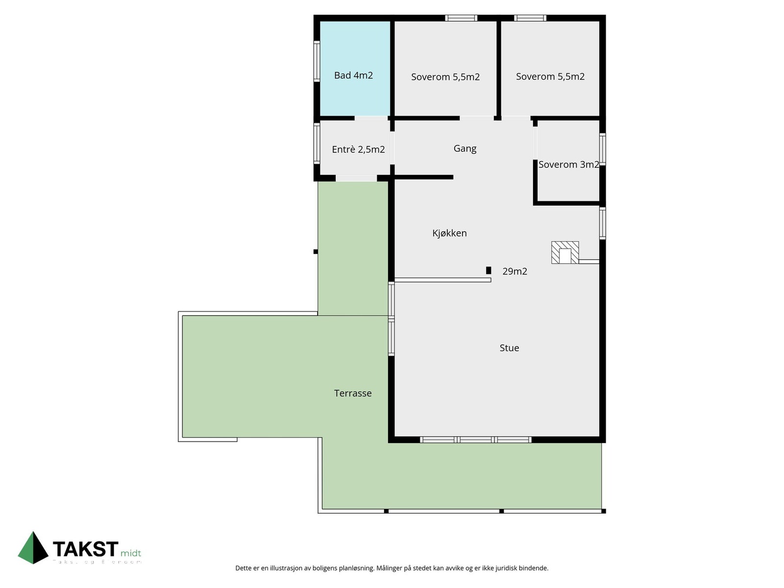 Planskisse. Galleribilde