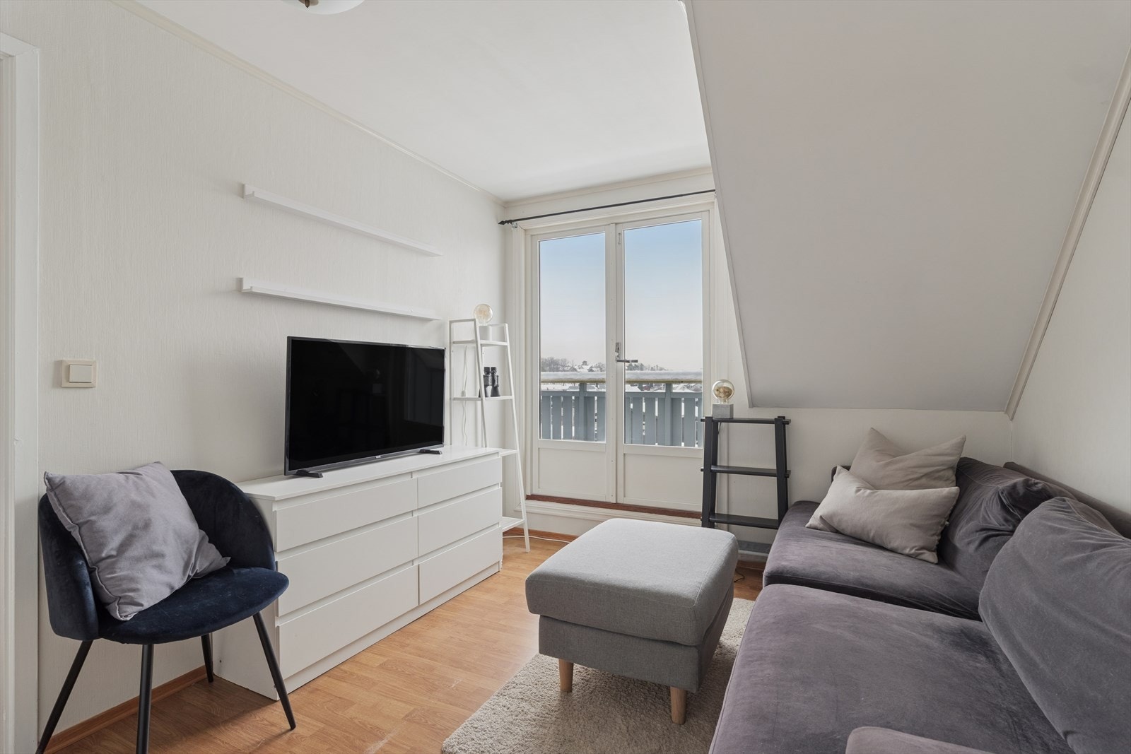 Rommet benyttes som ekstra tv-stue. Galleribilde