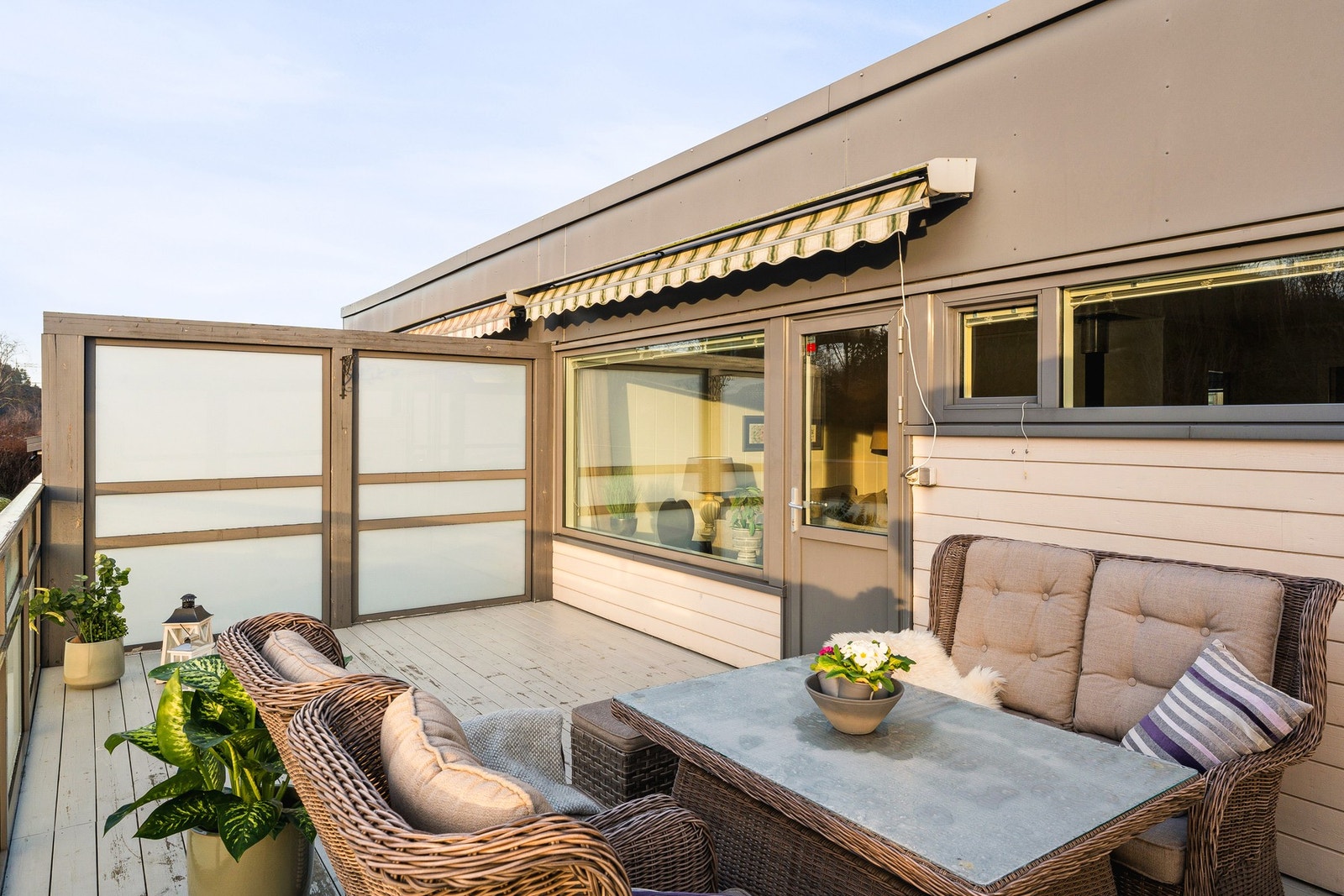 Her kan man nyte mange fine dager og kvelder. Galleribilde