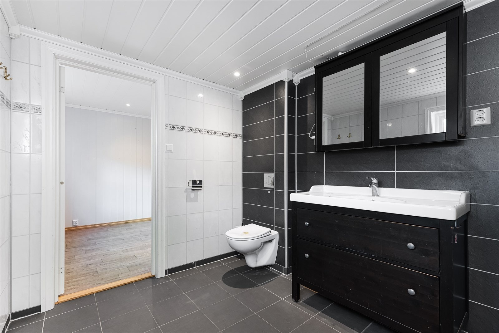 Vegghengt wc. Galleribilde