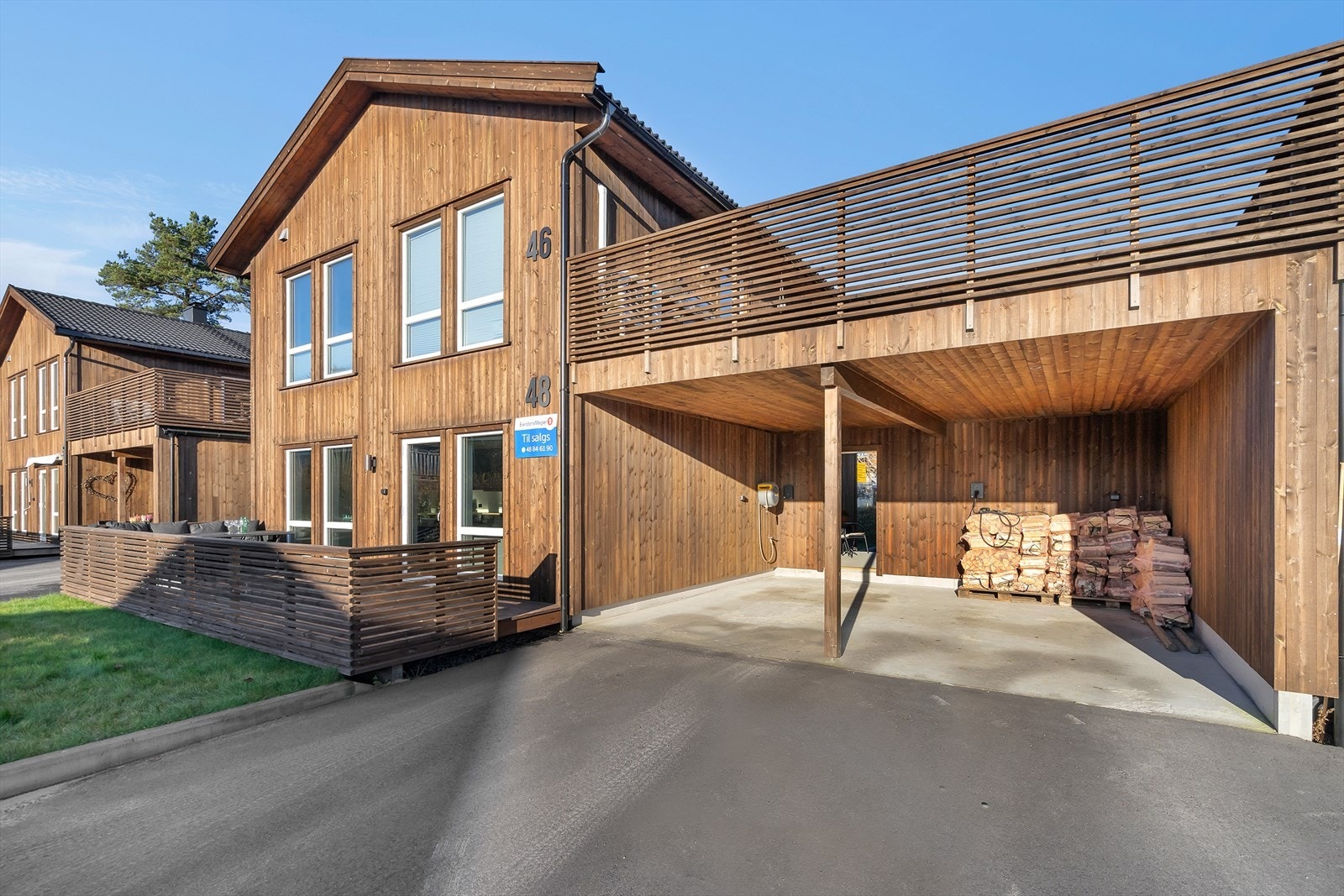 Velkommen til Tingberget 48 - Lekker tomannsbolig med supersentral beliggenhet og alt på ett plan Galleribilde