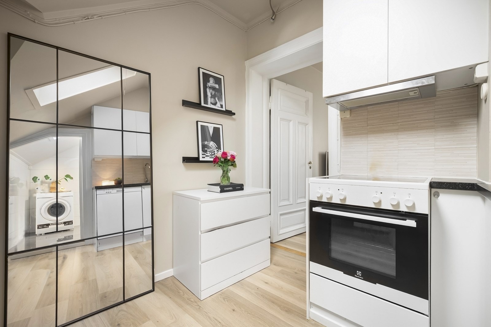 Praktisk, separat kjøkken. Galleribilde