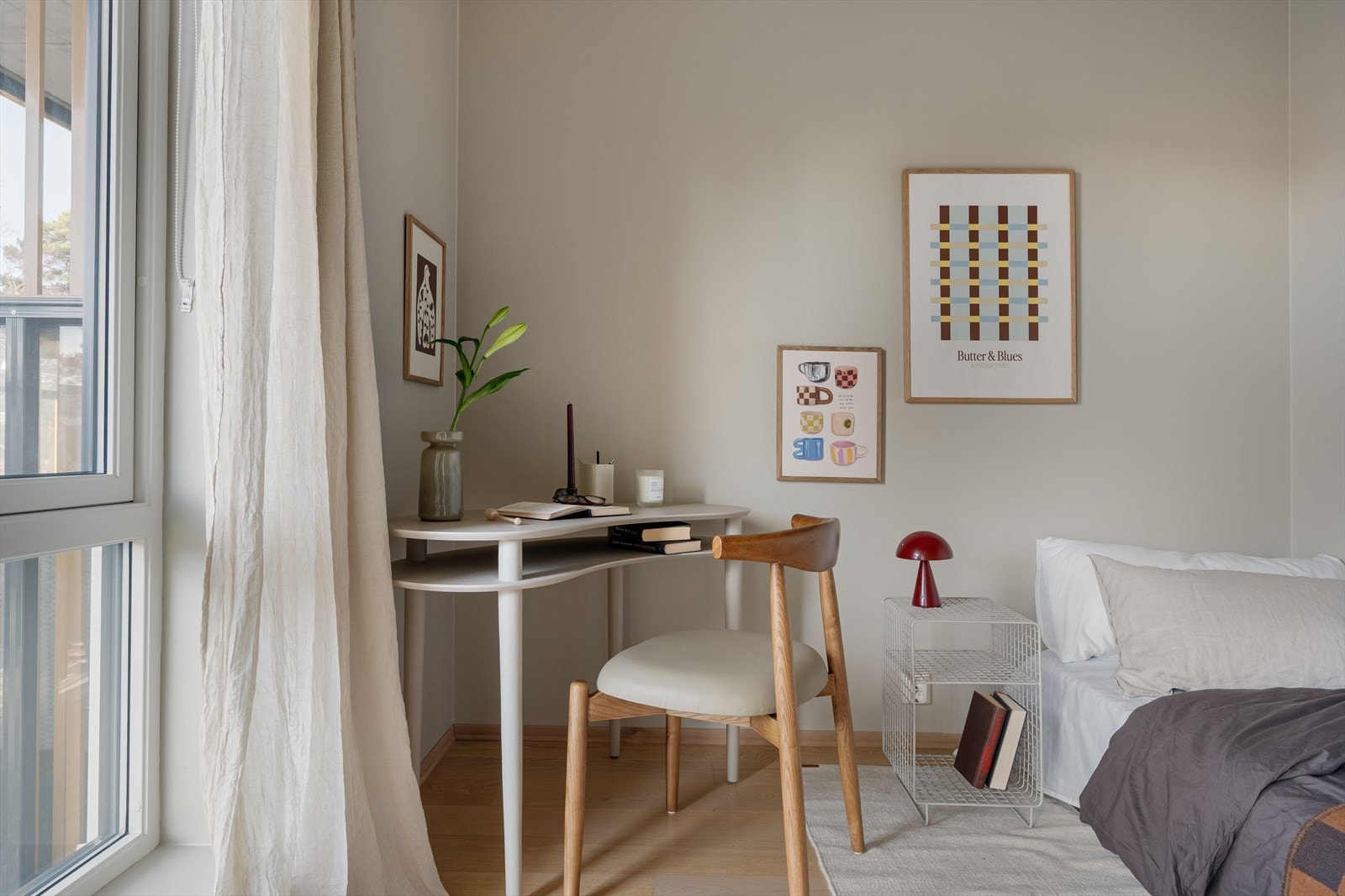 Et perfekt gjesterom eller kontor? Galleribilde