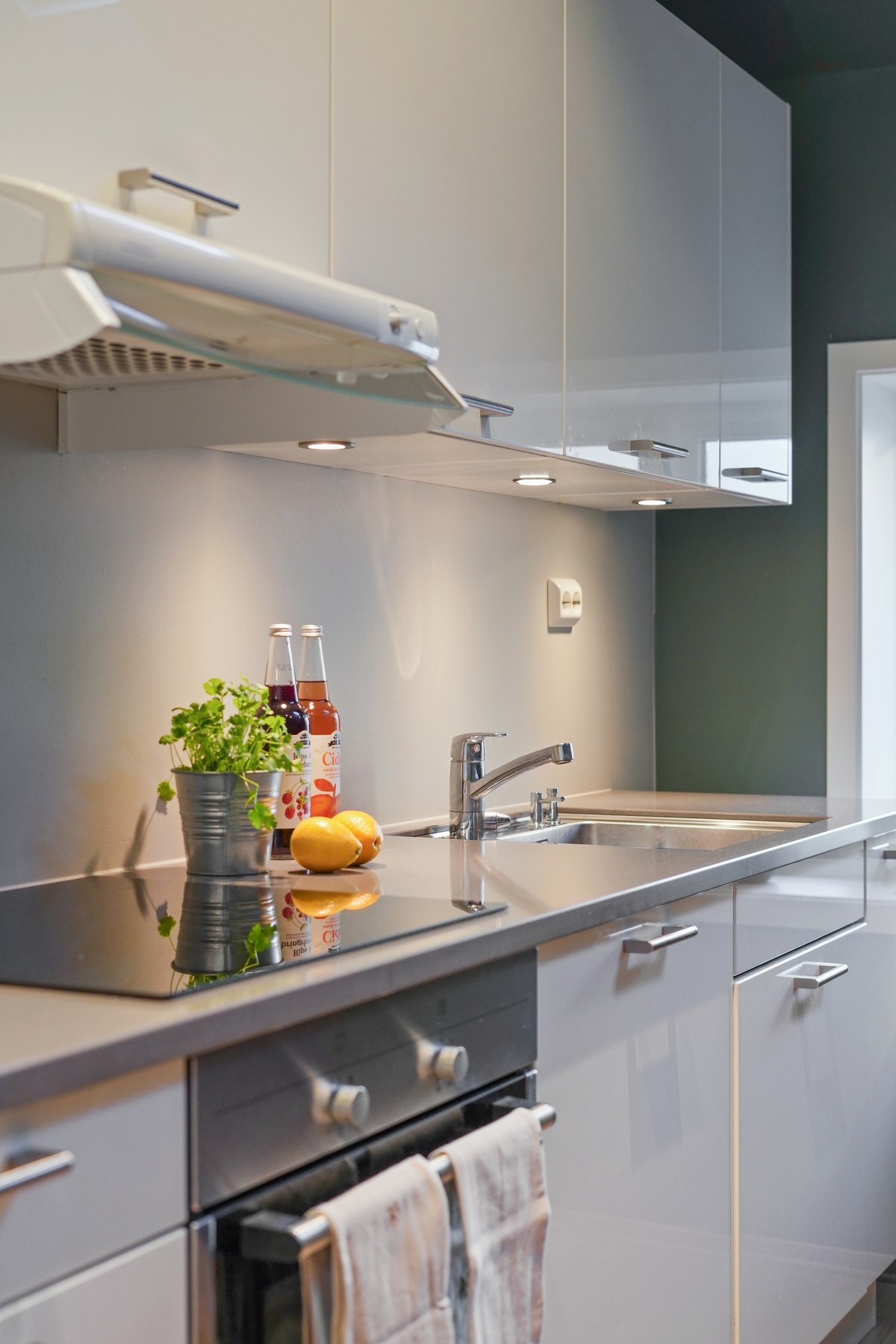 - platetopp og stekovn. Disse medfølger i handelen. Galleribilde