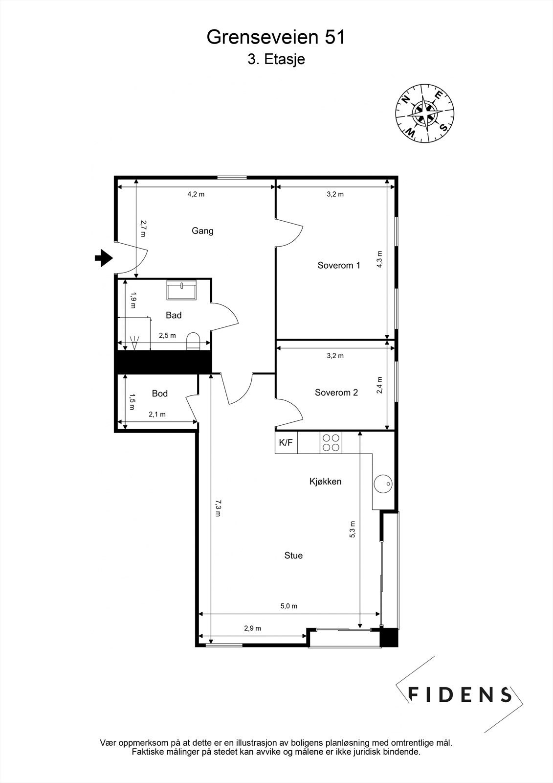 Plantegning. Galleribilde