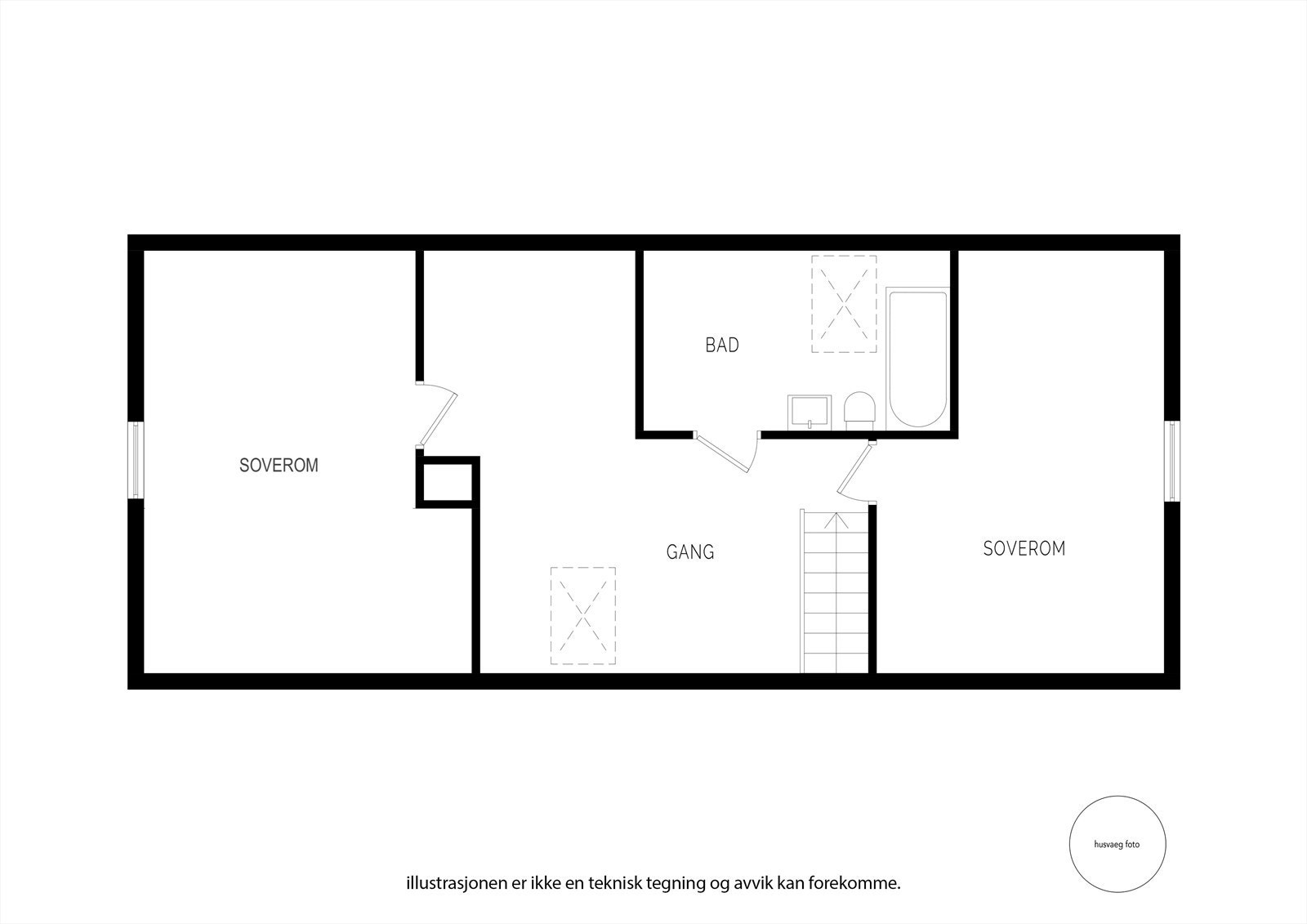 Plantegning 2. Etasje. Galleribilde