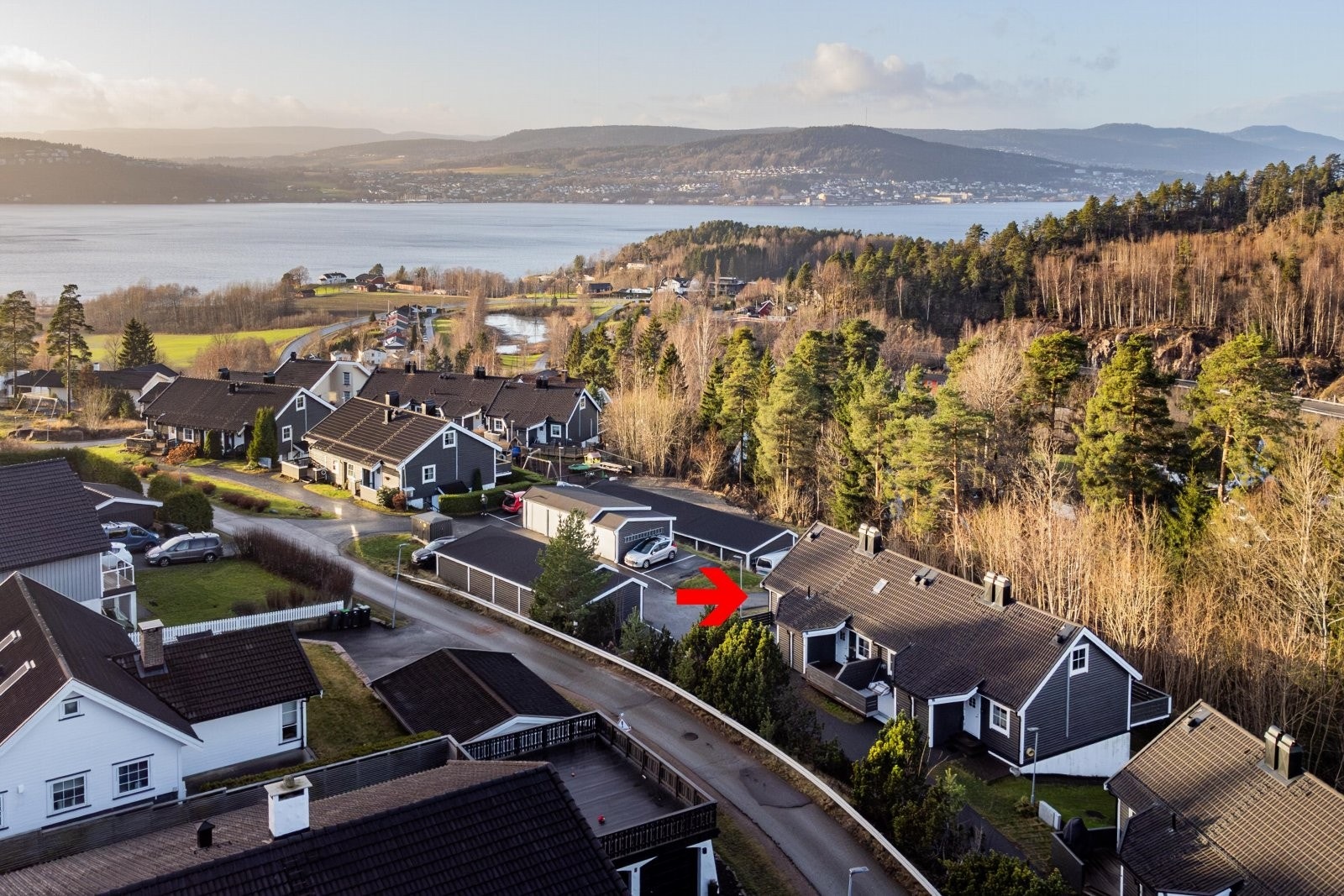 Dronebilde Galleribilde