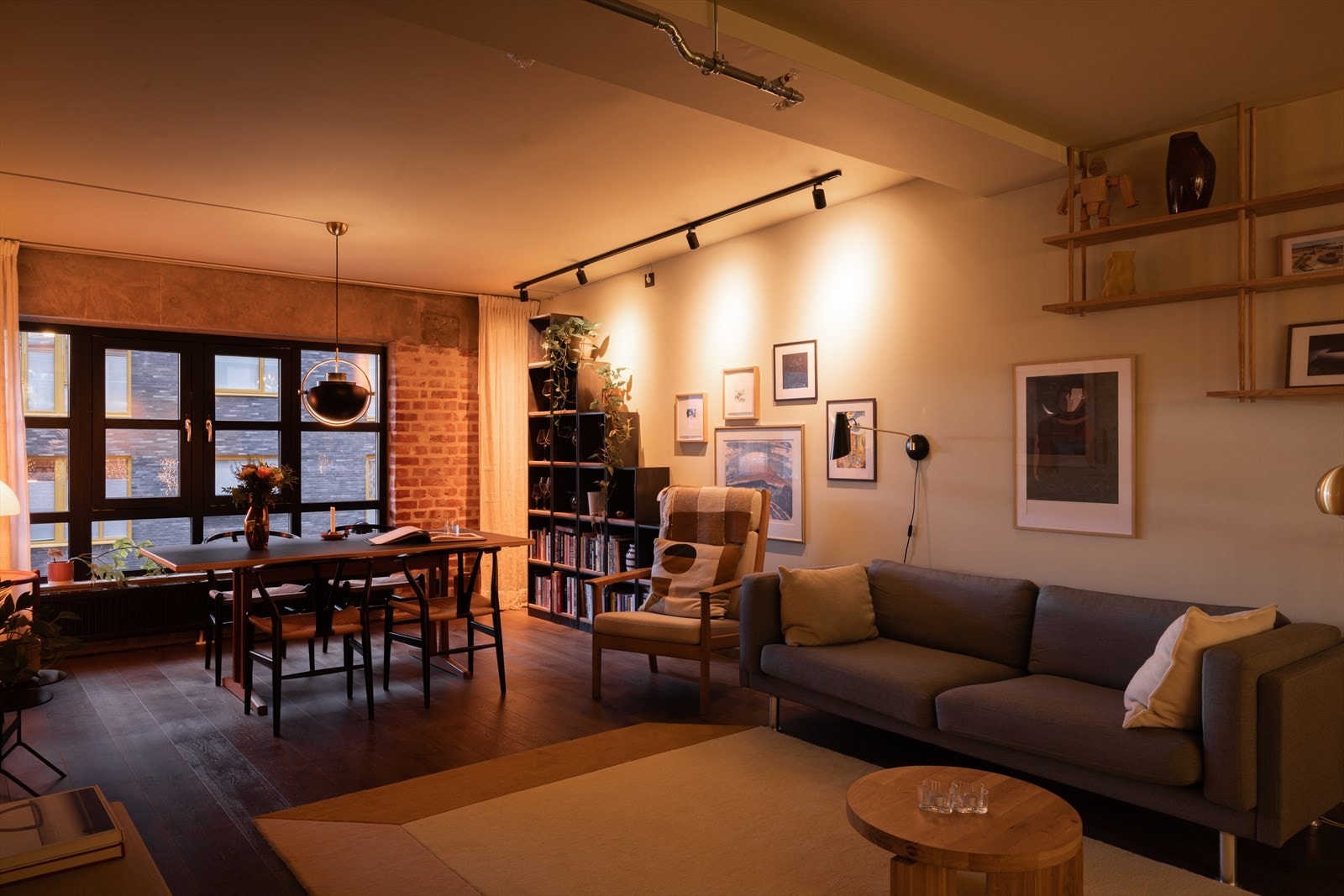 Kveldsstemning. Galleribilde