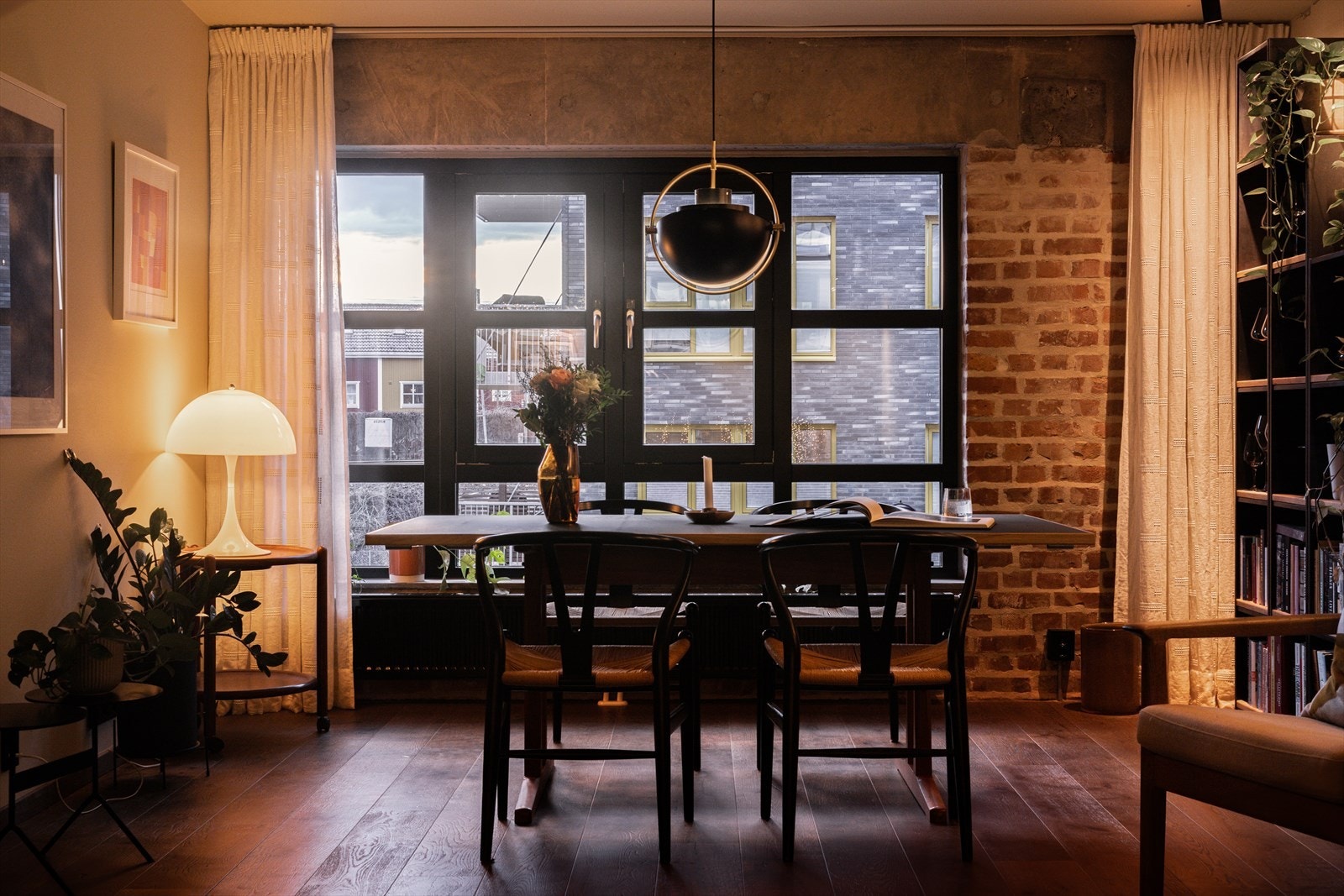 Kveldsstemning. Galleribilde