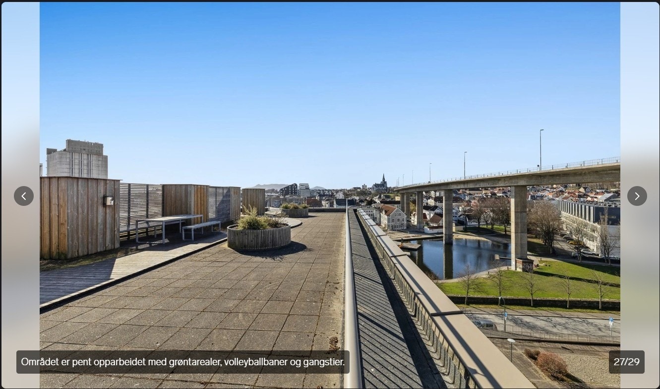 Takterrasse Galleribilde