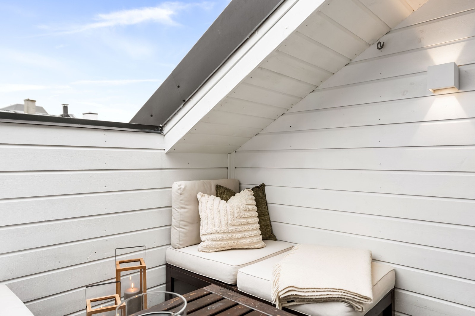 Her er det plass til diverse utemøblemt Galleribilde