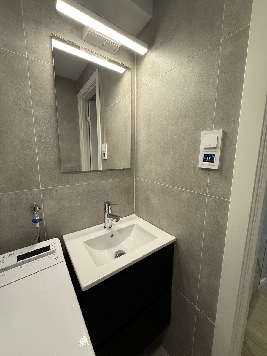 Bad med varmekabler Galleribilde