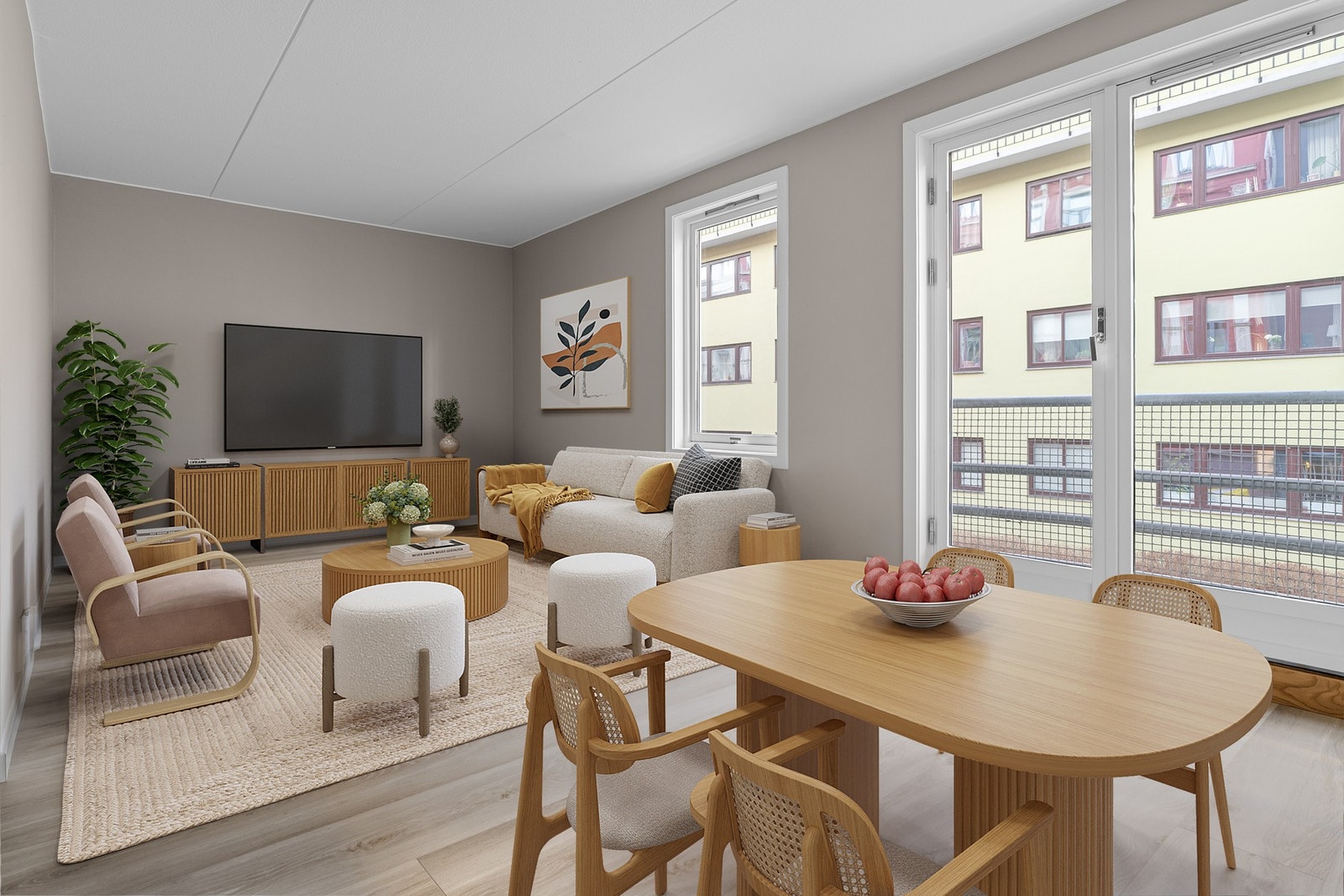 Velkommen til Øvrefoss 9 (Digital styling) Foto: Tigerstaden Boligfoto AS v/Henrik Sporsheim Galleribilde