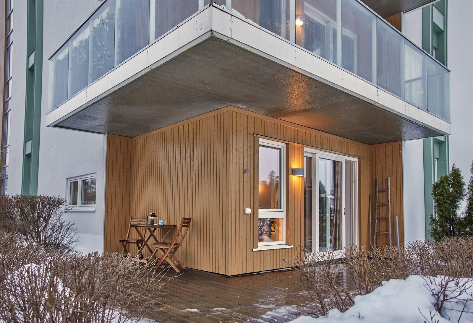 Stor markterrasse på ca 22 kvm Galleribilde