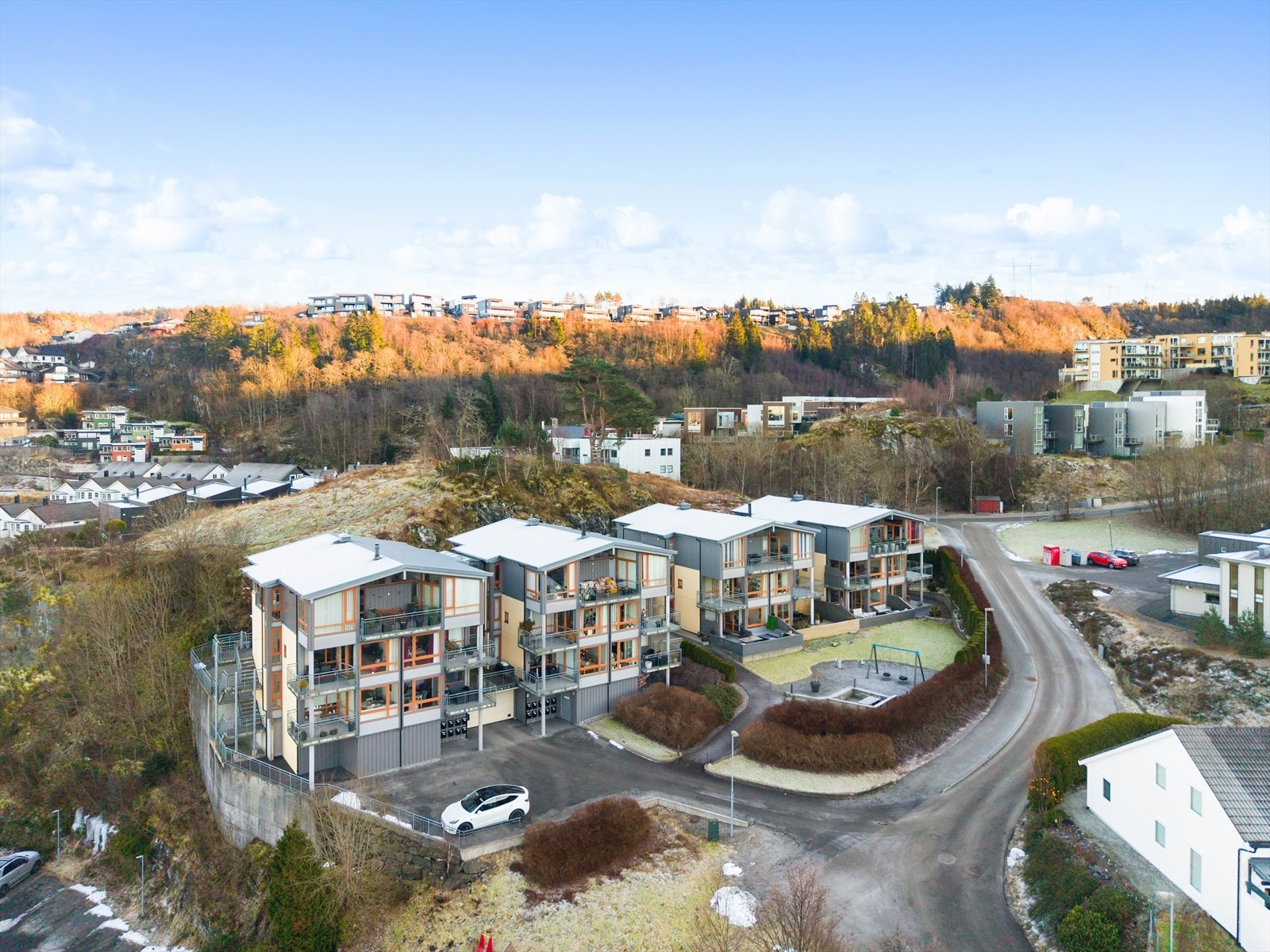 Kort gangavstand til buss og Coop Extra Galleribilde