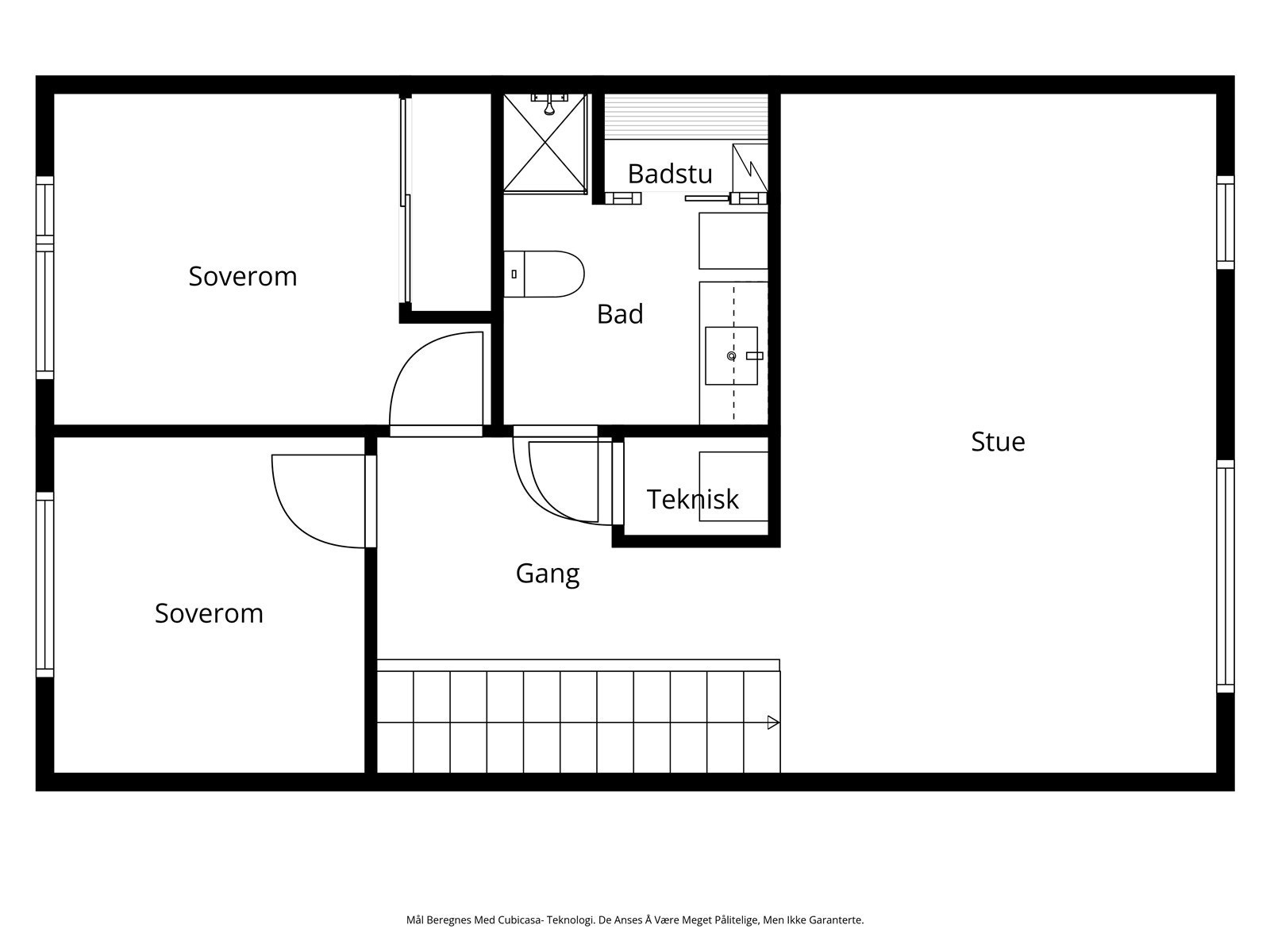 Plantegning 2.etasje Galleribilde