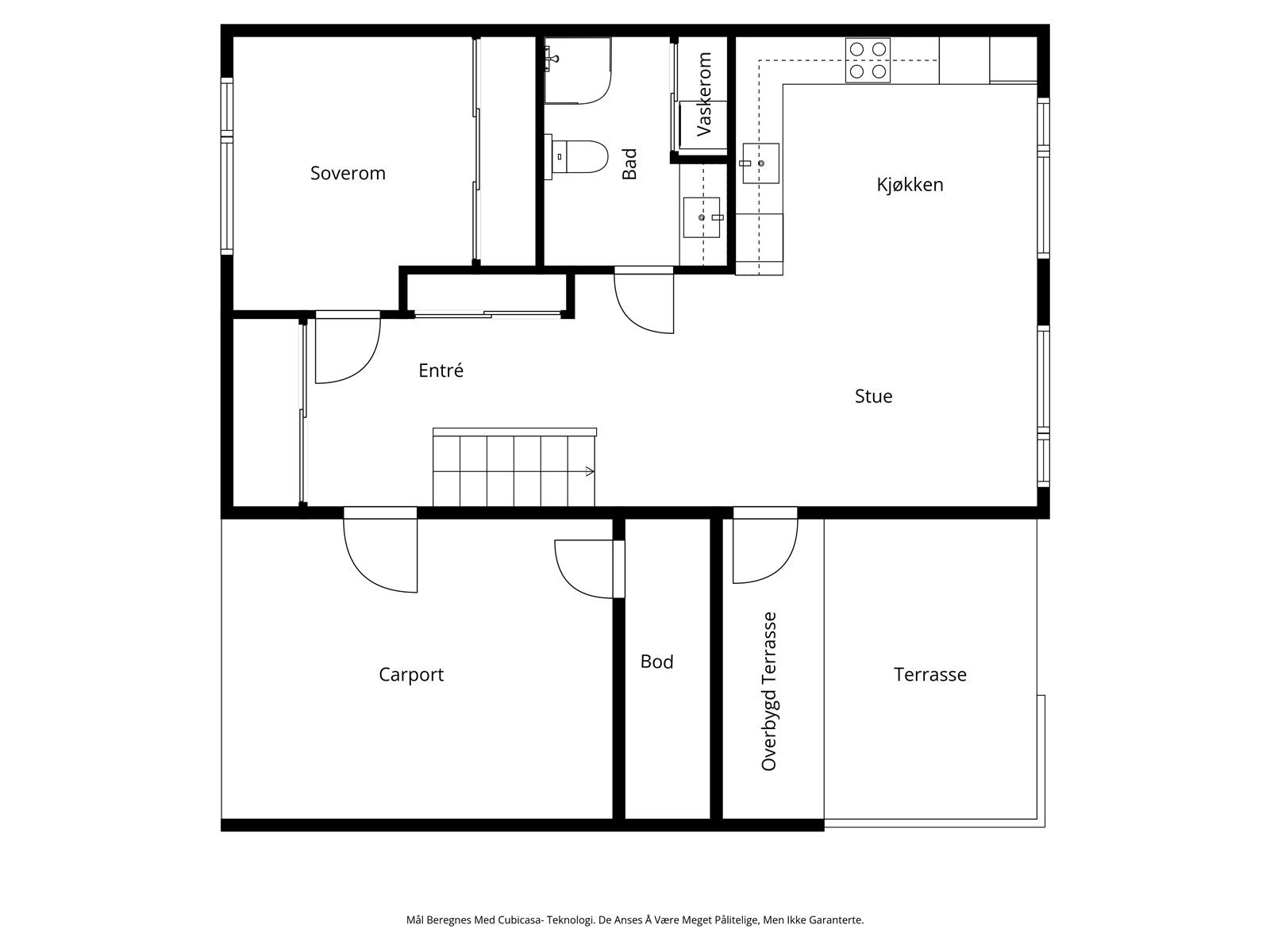 Plantegning 1.etasje Galleribilde