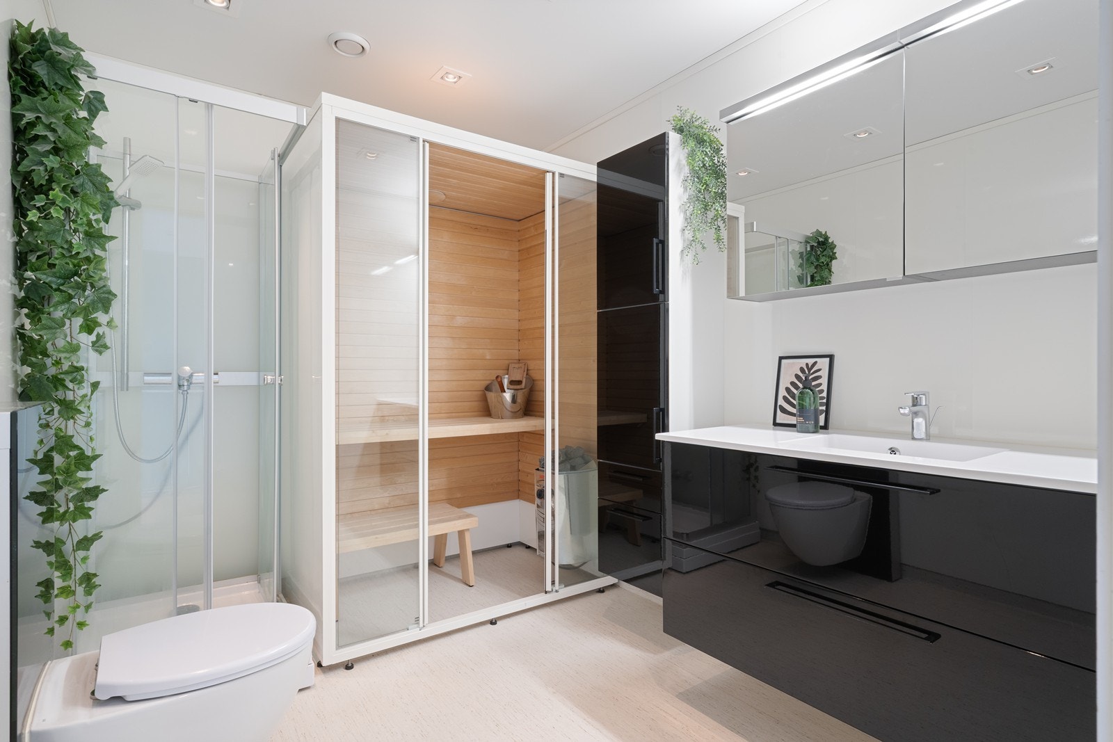 Romslig bad i 2.etasje med alt du behøver Galleribilde