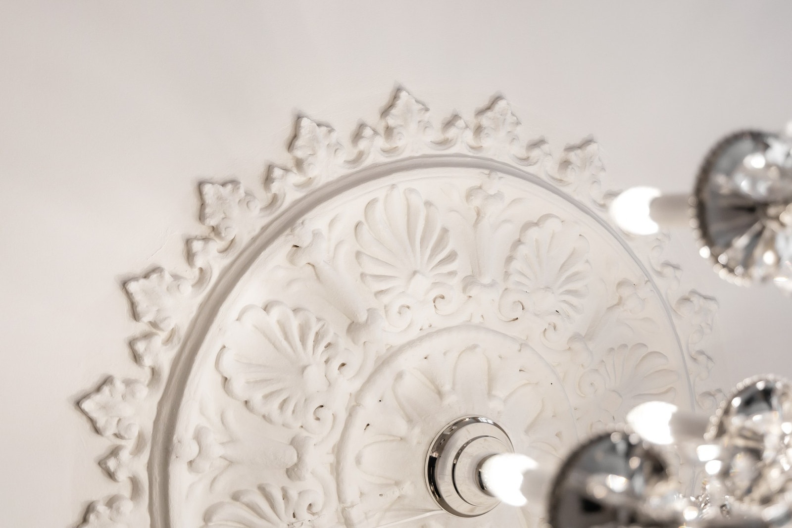 Klassisk rosett i taket Galleribilde