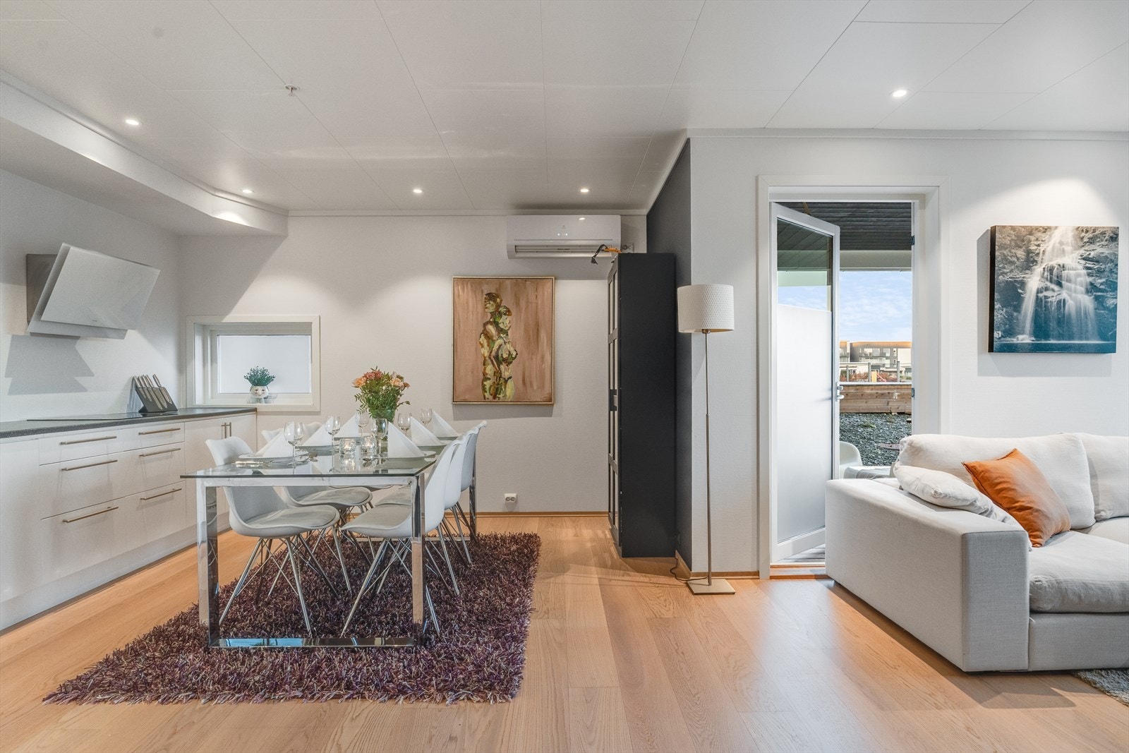 Utgang til terrasse Galleribilde