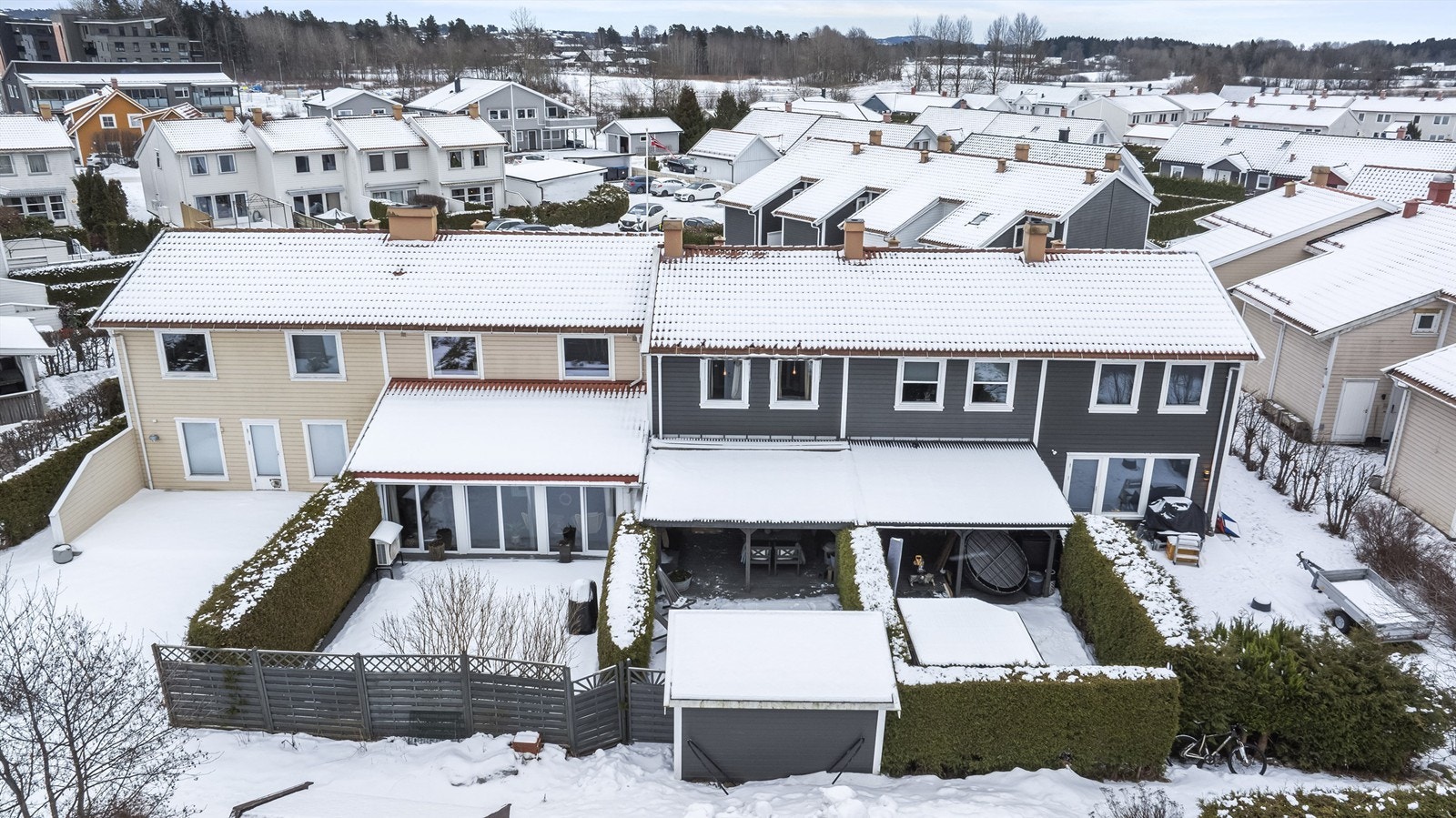 Eiendommen har en fin intern beliggenhet på feltet Galleribilde