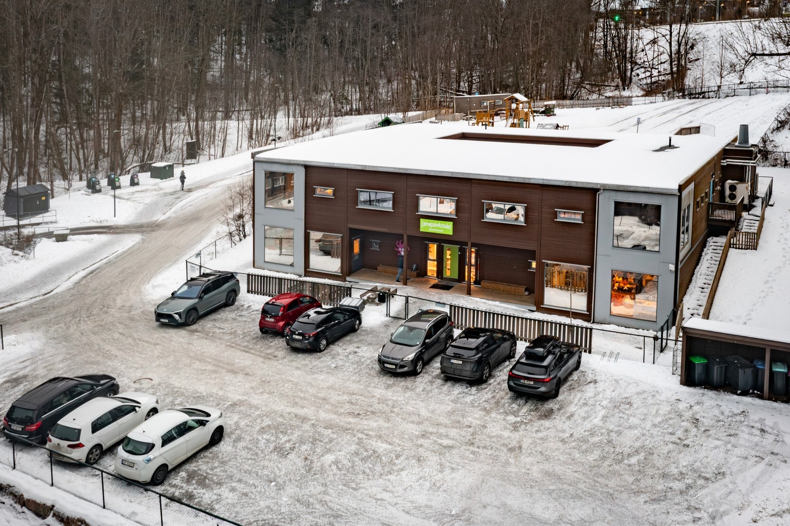 100 m unna finner du også Læringsverkstedet Bjørndalen barnehage Galleribilde