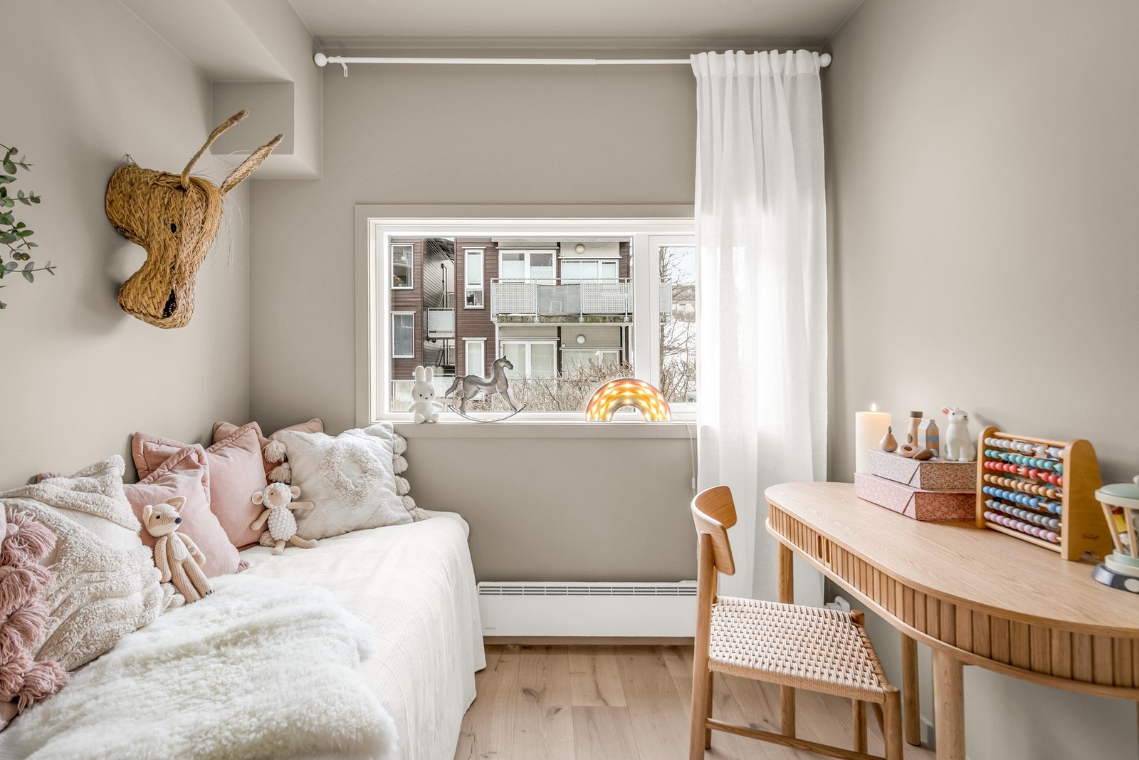 Begge rom vender mot rolige fellesområder Galleribilde