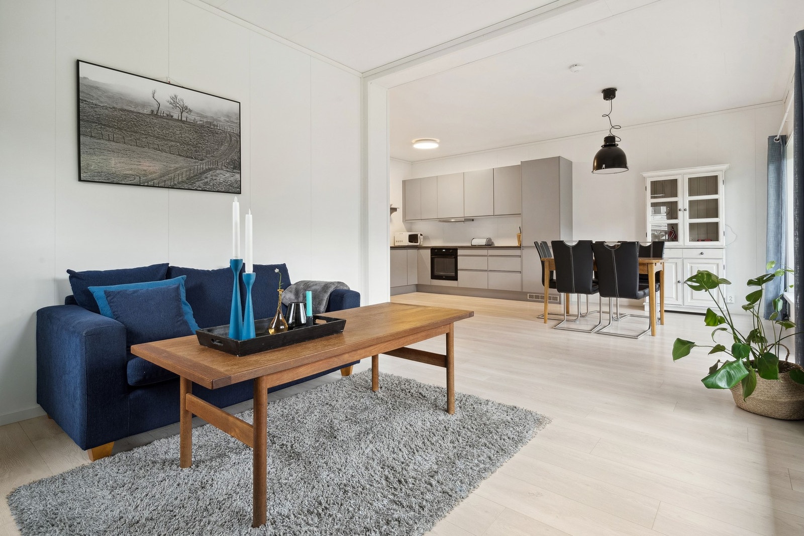 Den åpne løsningen bidrar til en sosial atmosfære. Galleribilde