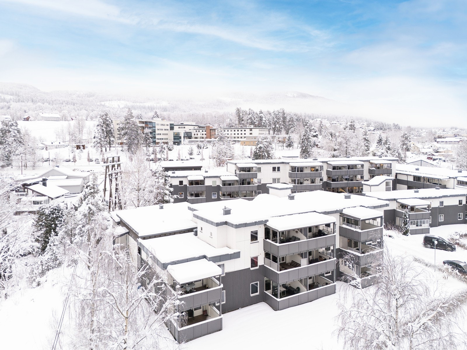 Sentrumsnær 2-roms omsorgsleilighet med trappefri adkomst på Telesletta. Galleribilde