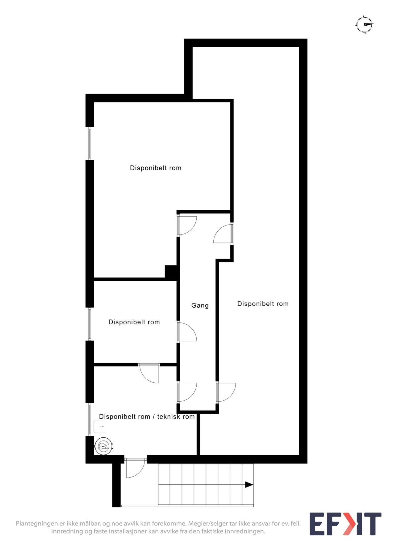 Planskisse - kjeller Galleribilde