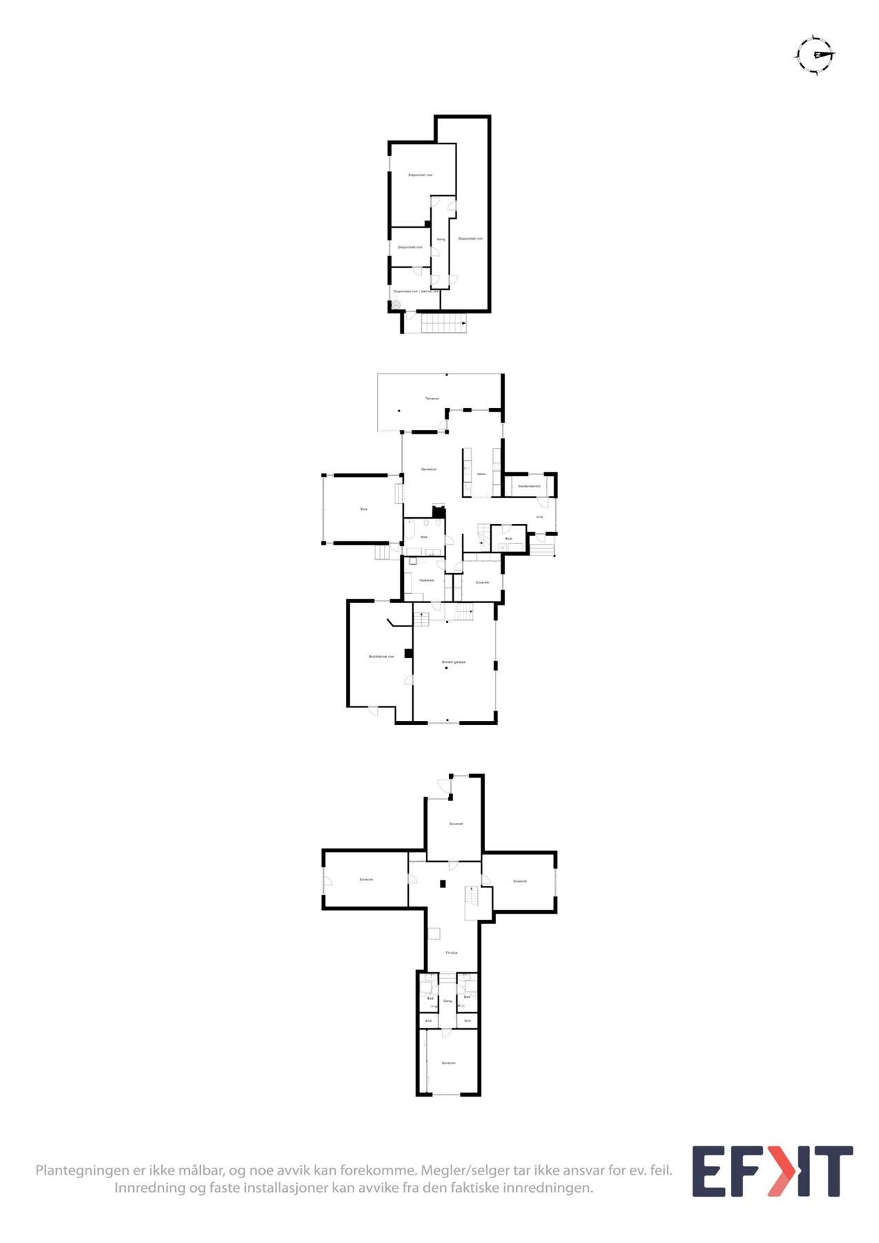 Tips! Ta målene du trenger allerede på visning. Galleribilde