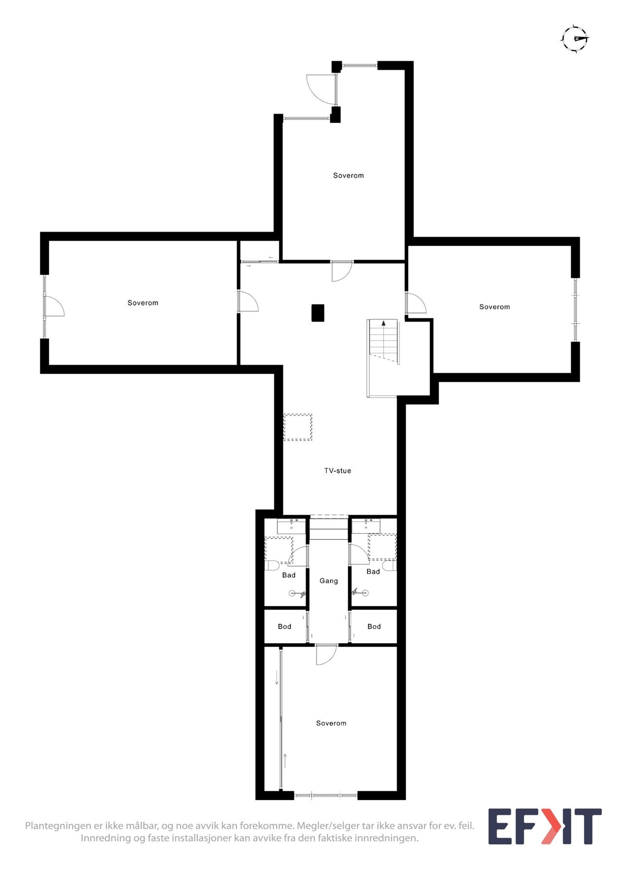 Planskisse - 2.etg Galleribilde