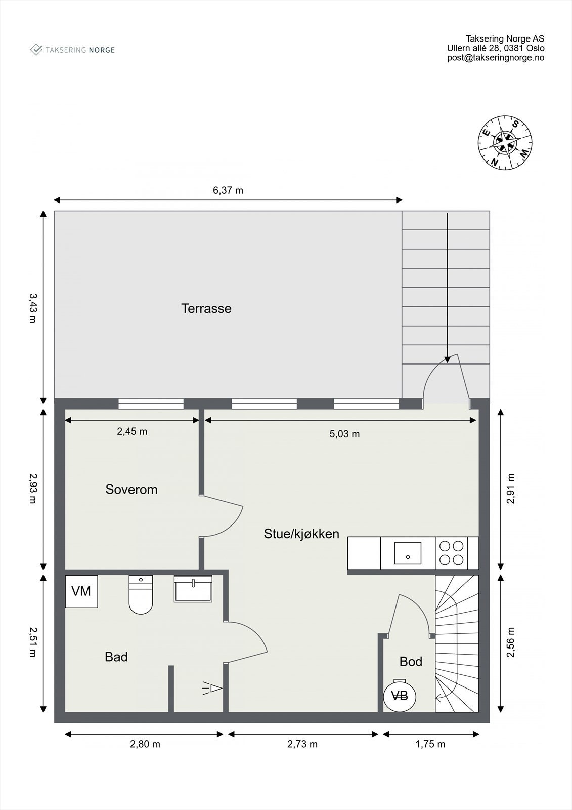 Plantegning kjeller Galleribilde