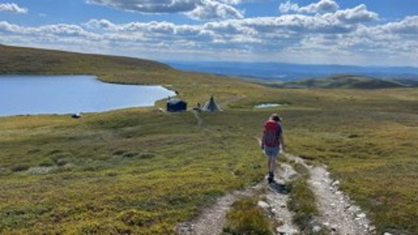 Området byr på flotte turmuligheter og vakker natur hele året Galleribilde