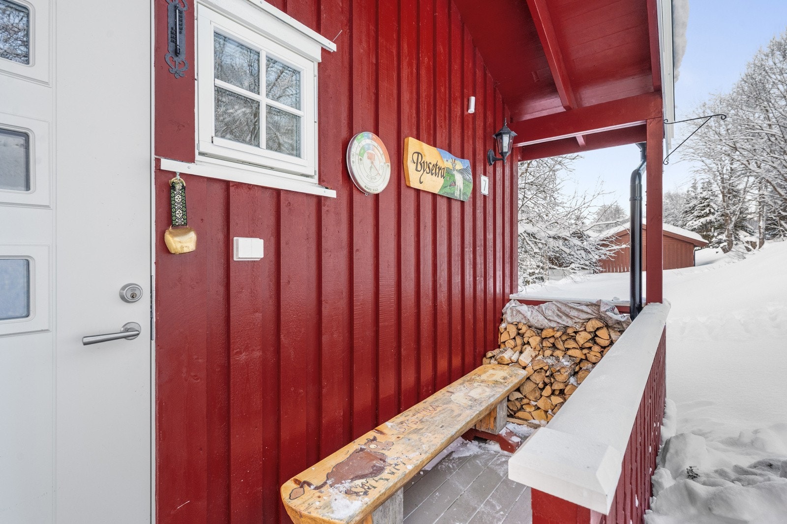 Hyggelig inngangsparti Galleribilde