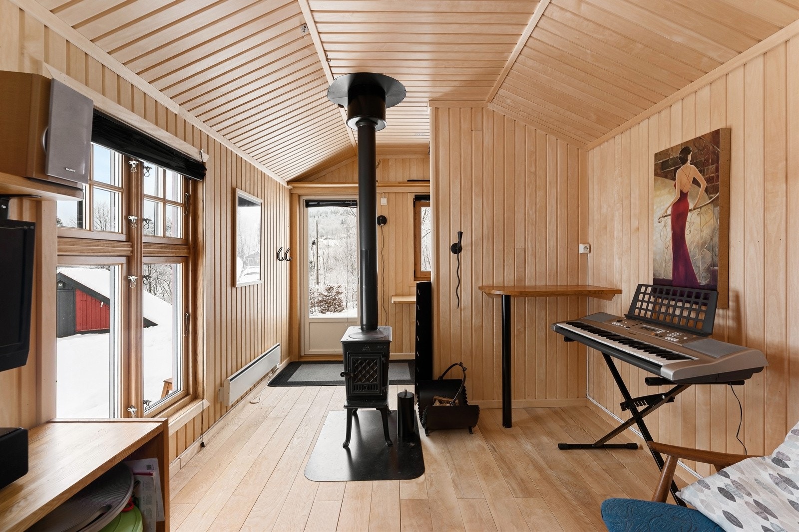 Her kan det innredes etter ønsket behov, med kontor, gjesterom eller til annet bruk. Galleribilde