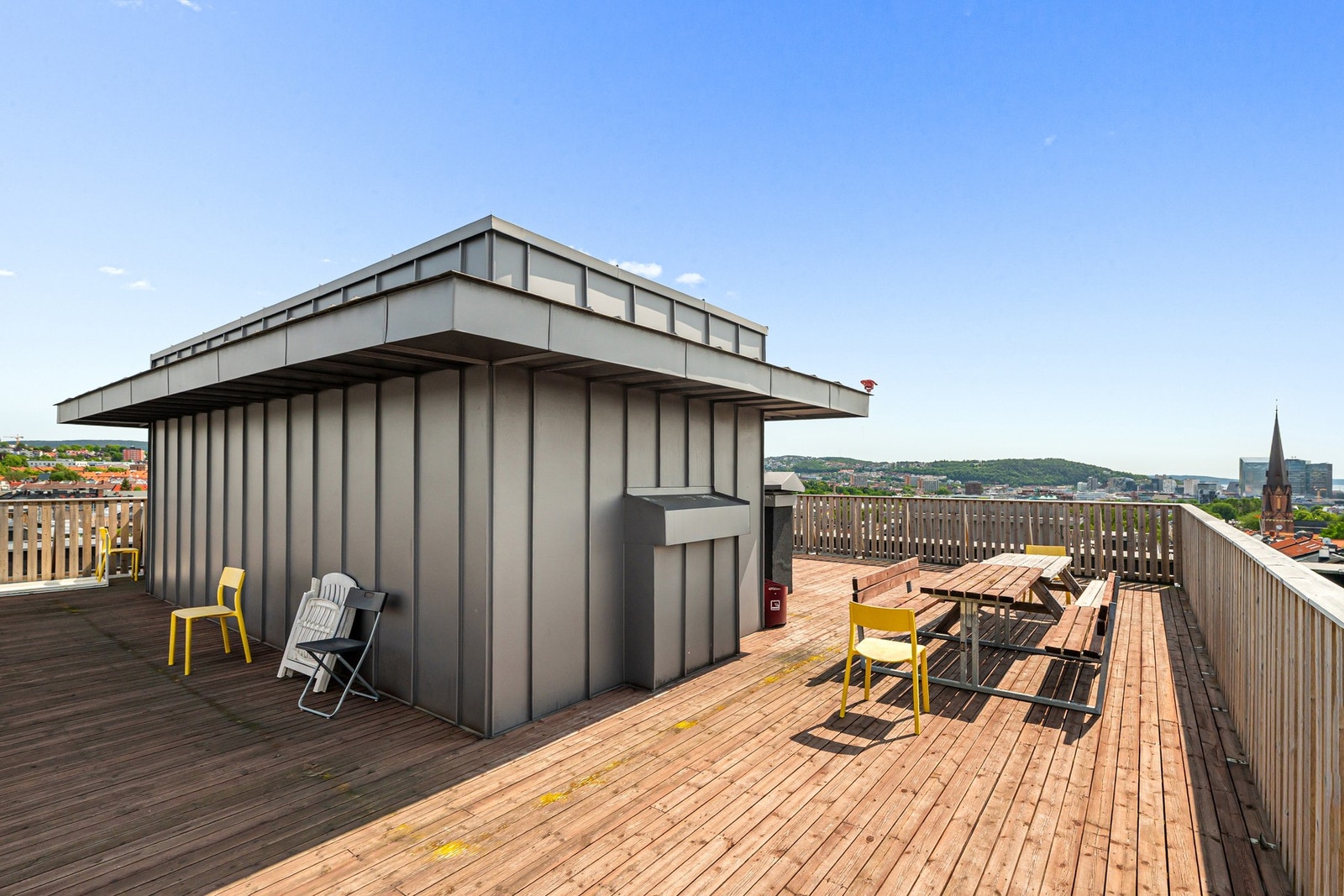 Felles takterrasse Galleribilde