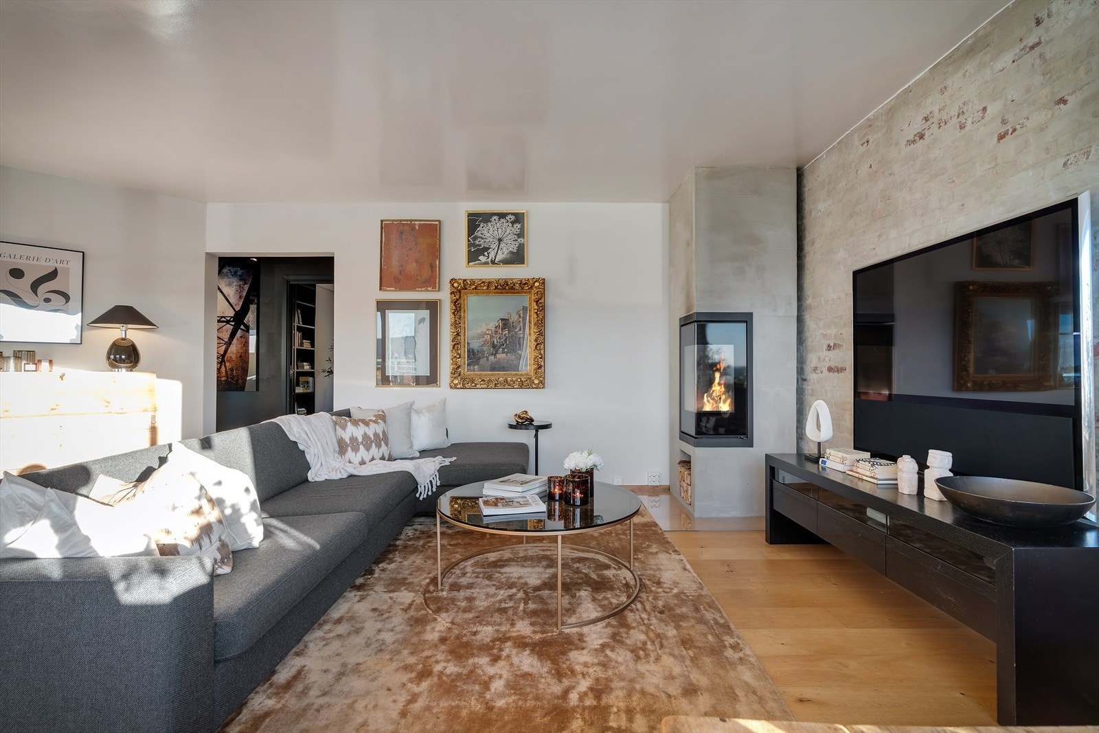 Her kan man samles for seine filmkvelder. Galleribilde