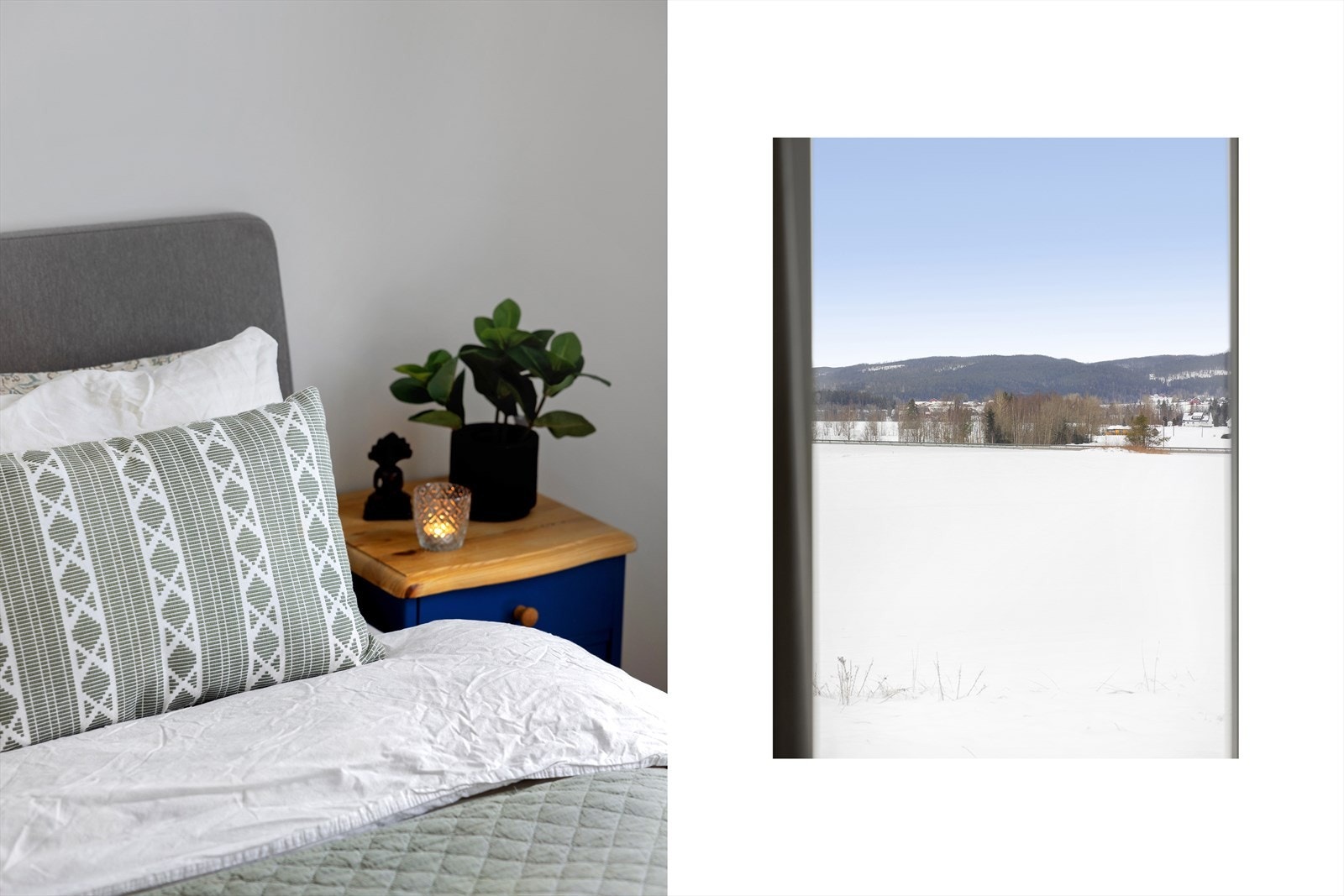 Soverommet vender mot idylliske områder. Galleribilde