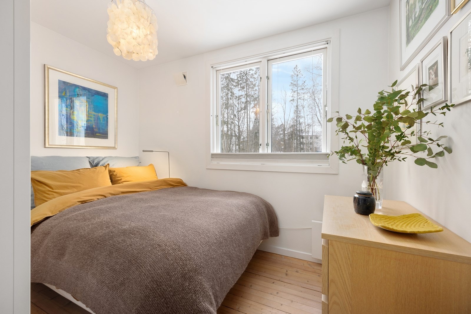 Soverom mot vest (mot skogholt) Galleribilde