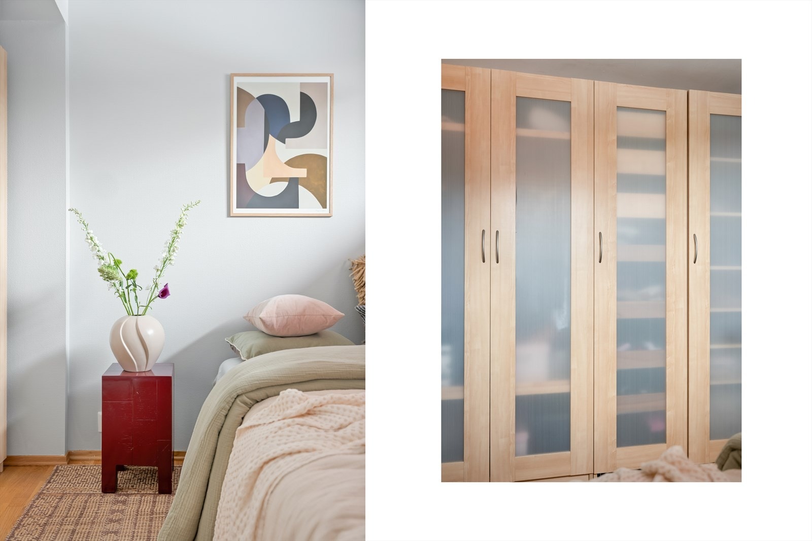 Stor garderoberekke medfølger. Galleribilde